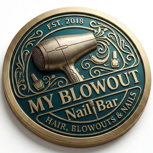 Blowout and Nail Bar logo - Hair Salon and Silk Nail Bar in Clinton Township, MI